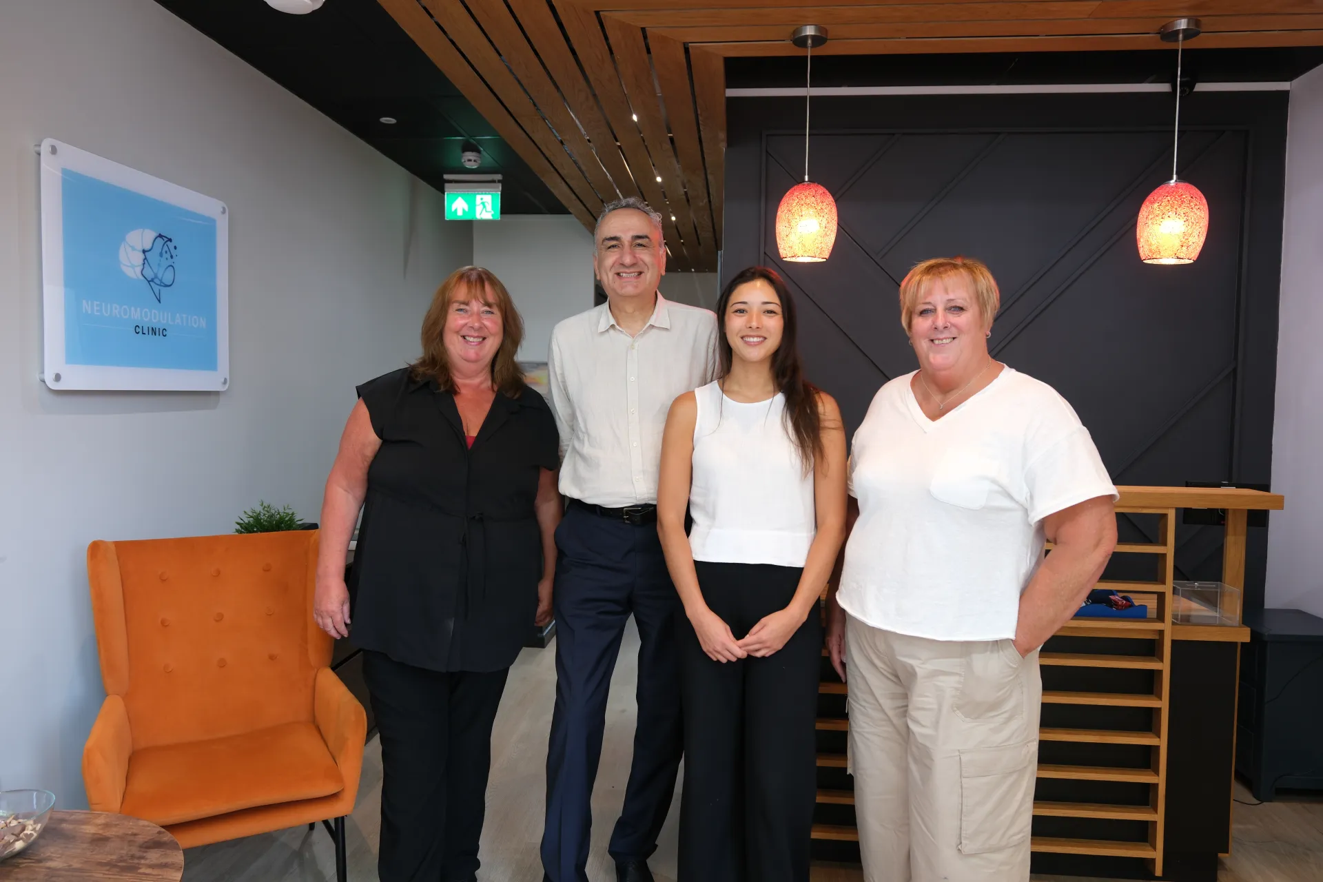 The clinical team at Birmingham Neuromodulation Clinic